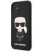 Калъф Karl Lagerfeld - Ikonik Karl, iPhone 11, черен - 1t